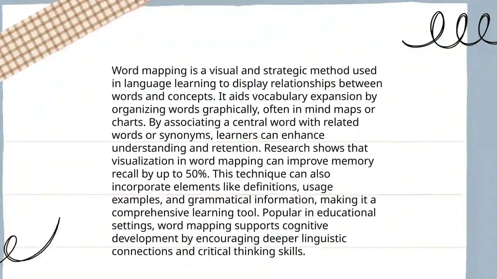 Vocabulary building techniques 4