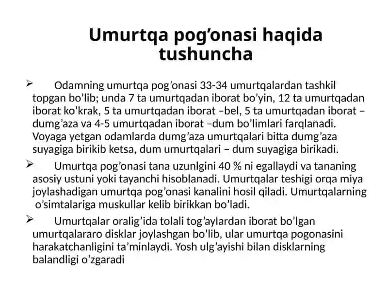 Gavda, qo’l va oyoq suyaklarining birikishi 4