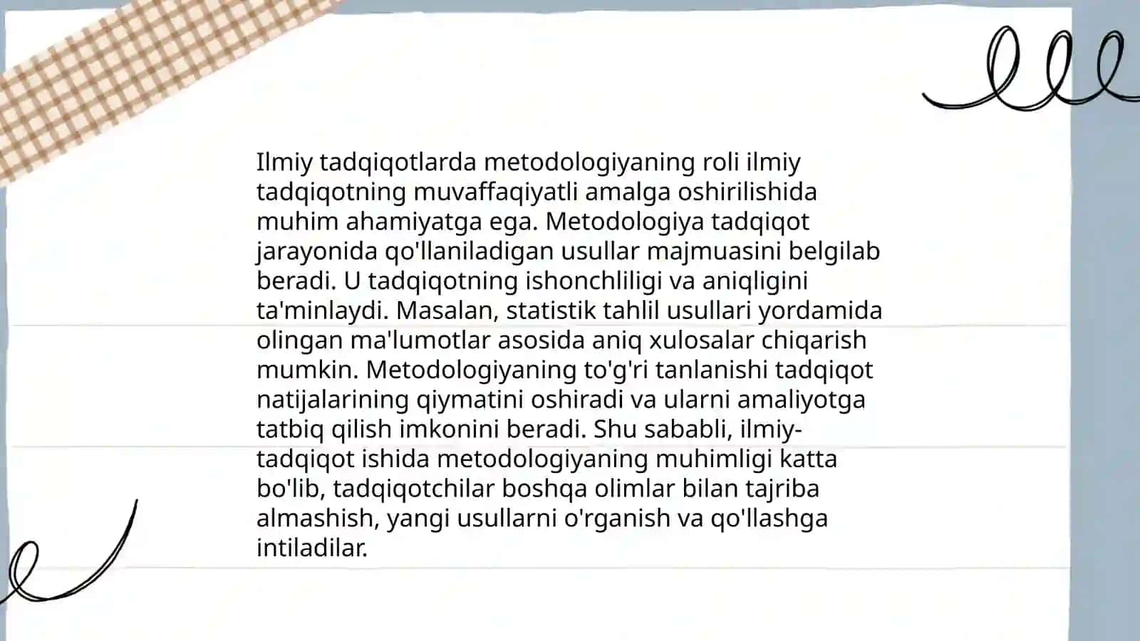 Metod va metodologiya tushunchalari 4