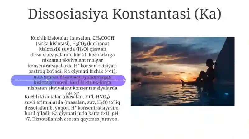 Kuchli va kuchsiz kislotalar 4