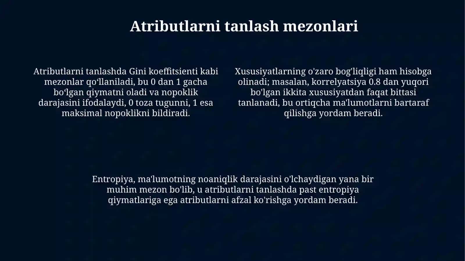 Qarorlar daraxlari 4