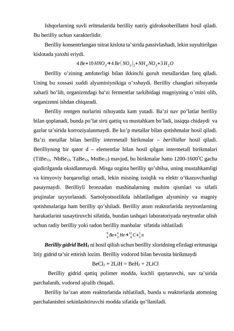II GURUH ELEMENTLARI 4