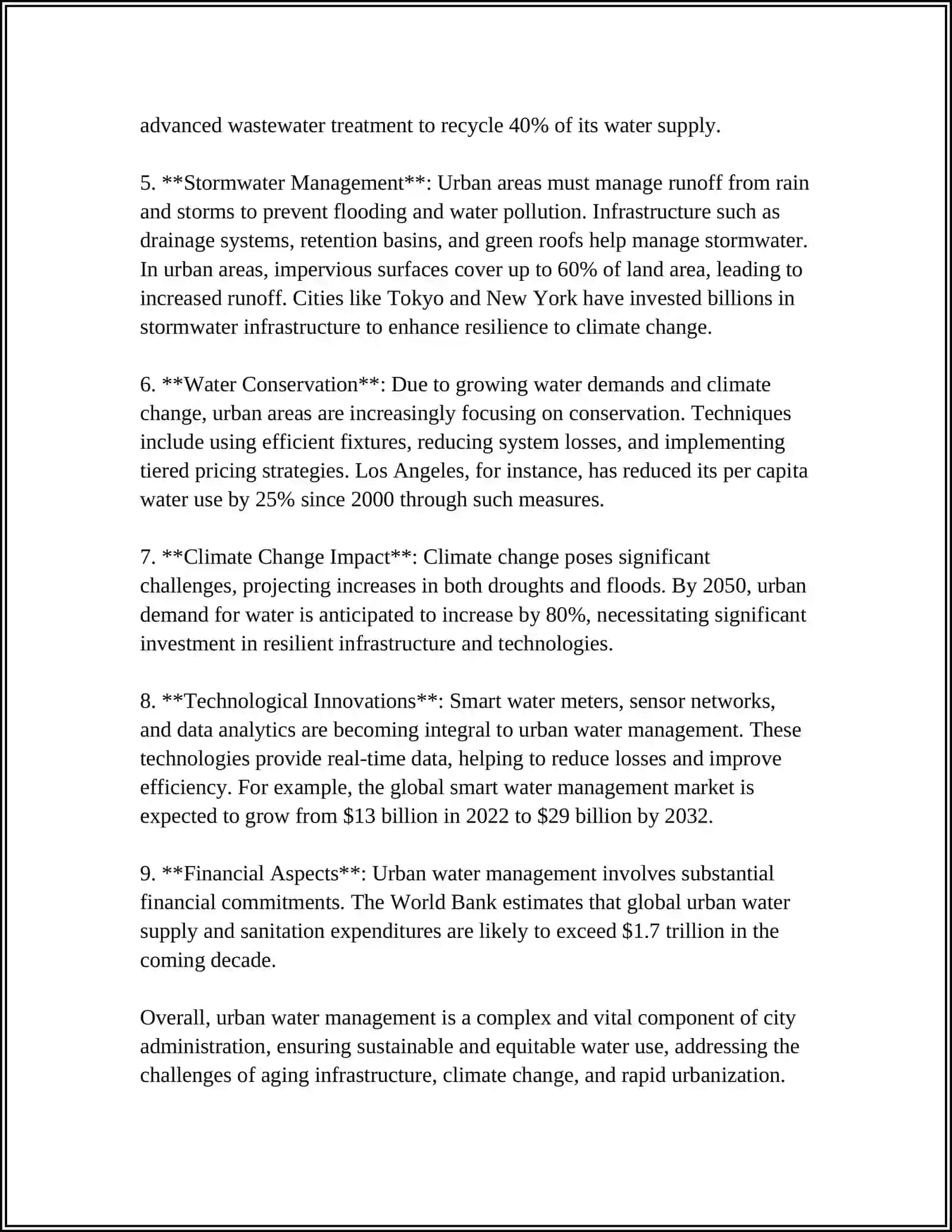 Urban Water Management 4