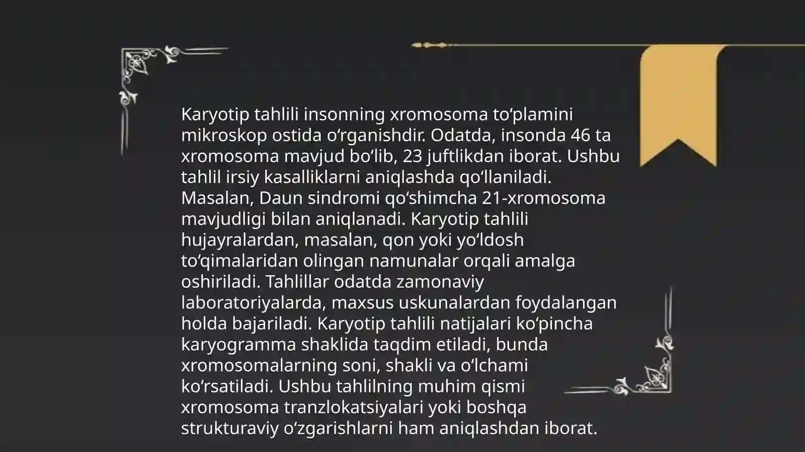 Sitogenetik tadqiqotlar usullari 4