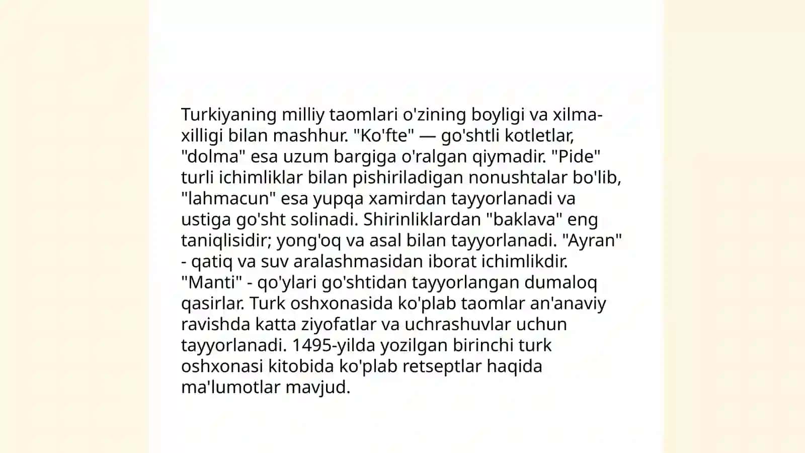 Mening orzuimda shahar. Turkiya 4
