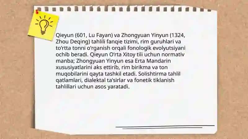 Qadimgi va hozirgi Xitoy tilshunosligi 4