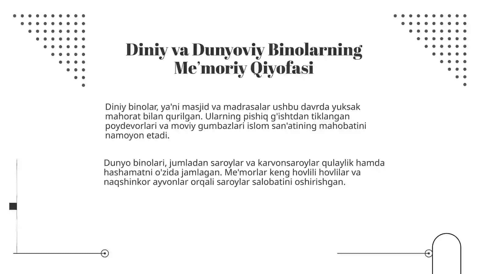 Qoʻngʻirotlar Davri Meʼmorchiligi Tarix va Sanʼatning Uygʻunligi 4