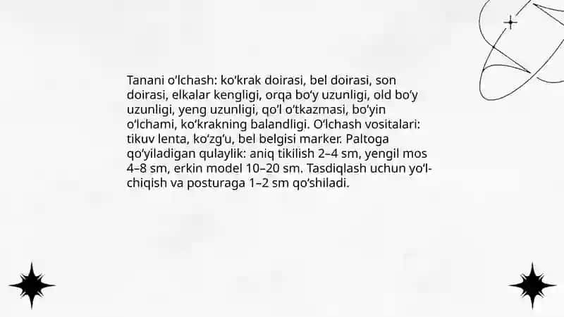 Ayollar paltosini konstruksiyalash 4