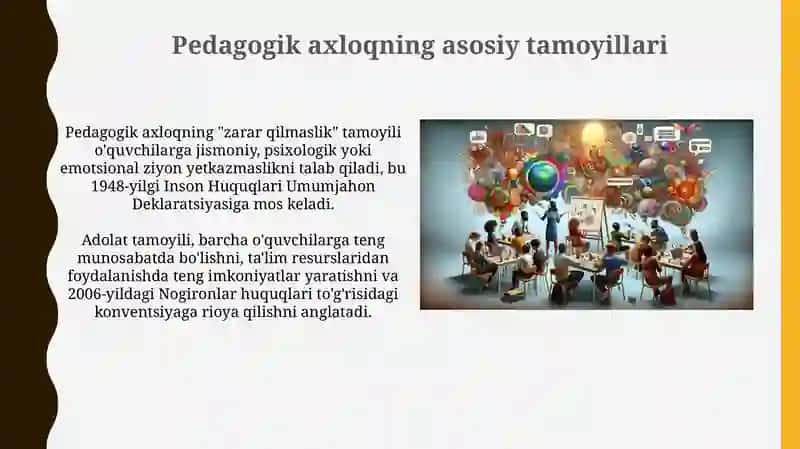 Kreativlik va pedagogik etika 4