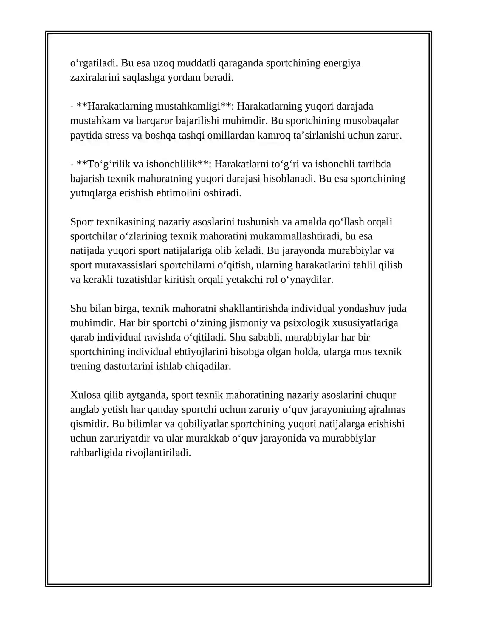 SPORT TEXNIK MAHORAT 4
