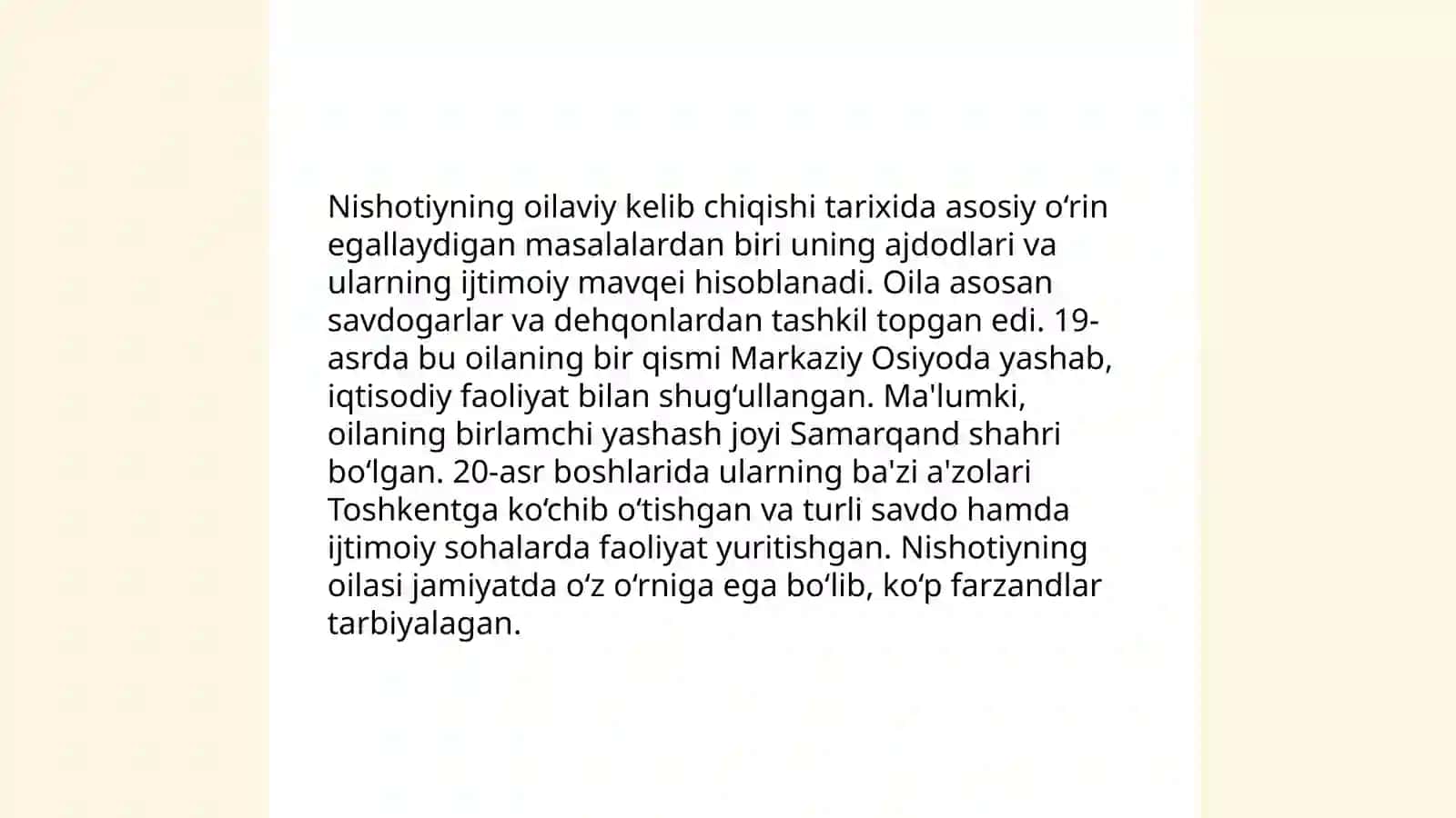 Nishotiy hayoti va ijodi 4