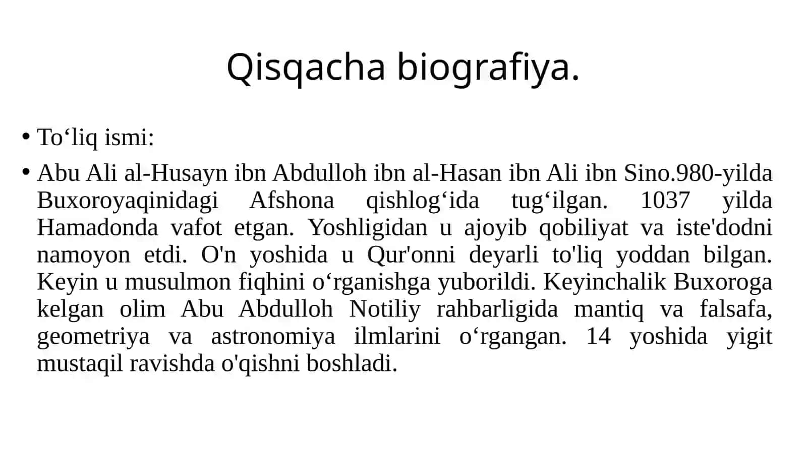 Jarrohlikning rivojlanishida Ibn Sinoning o‘rni 4