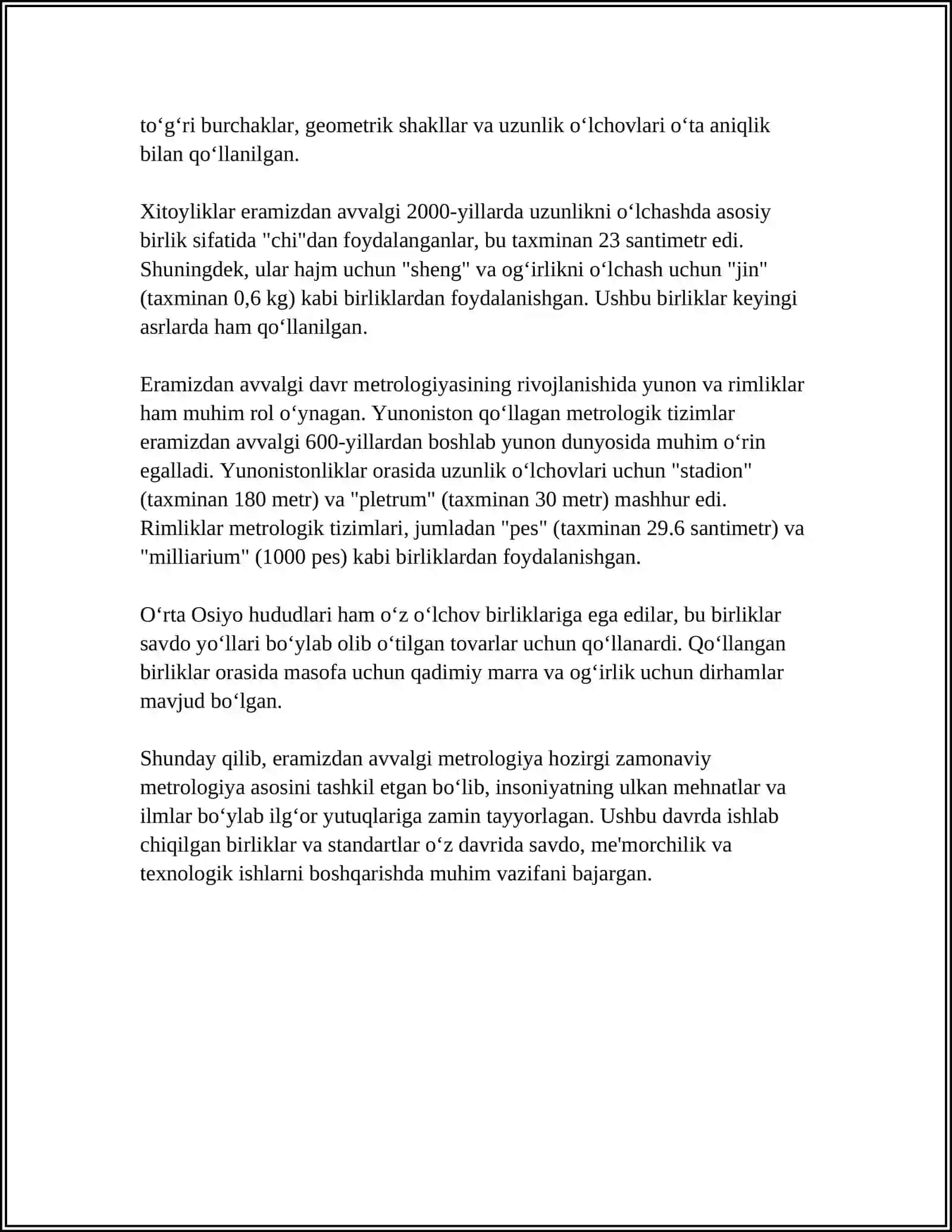METRALOGIYANING RIVOJLANISH TARIXI 4