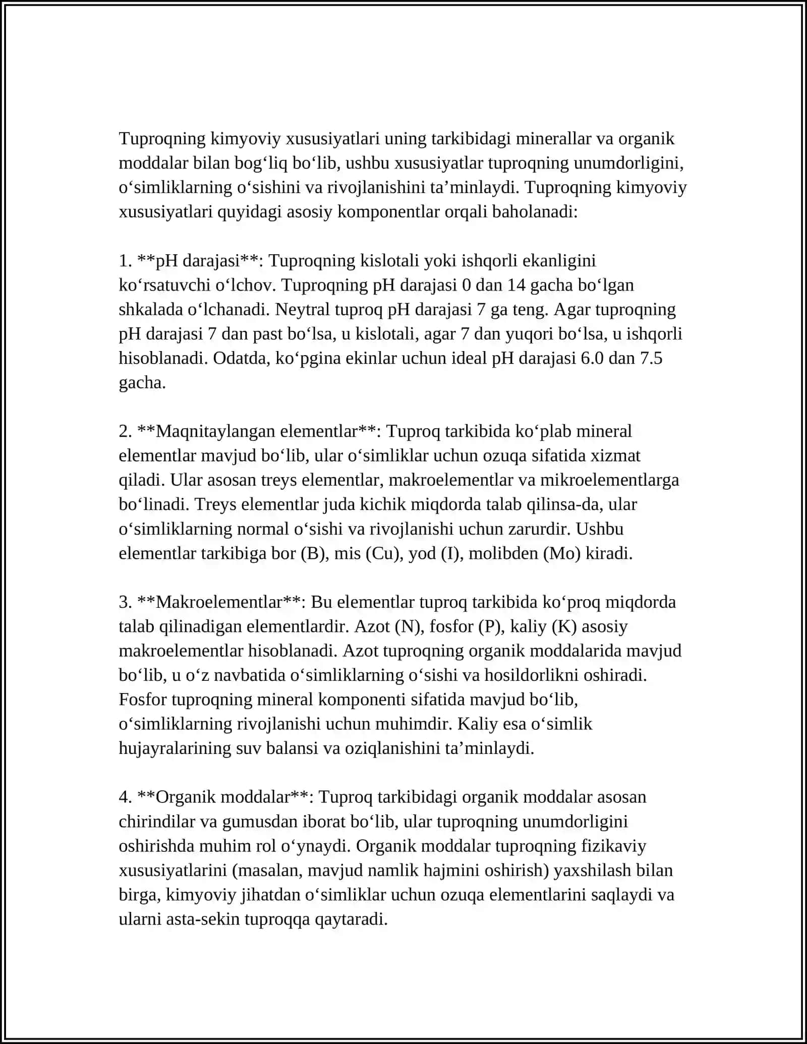 HUJAYRANING KIMYOVIY TARKIBI 4