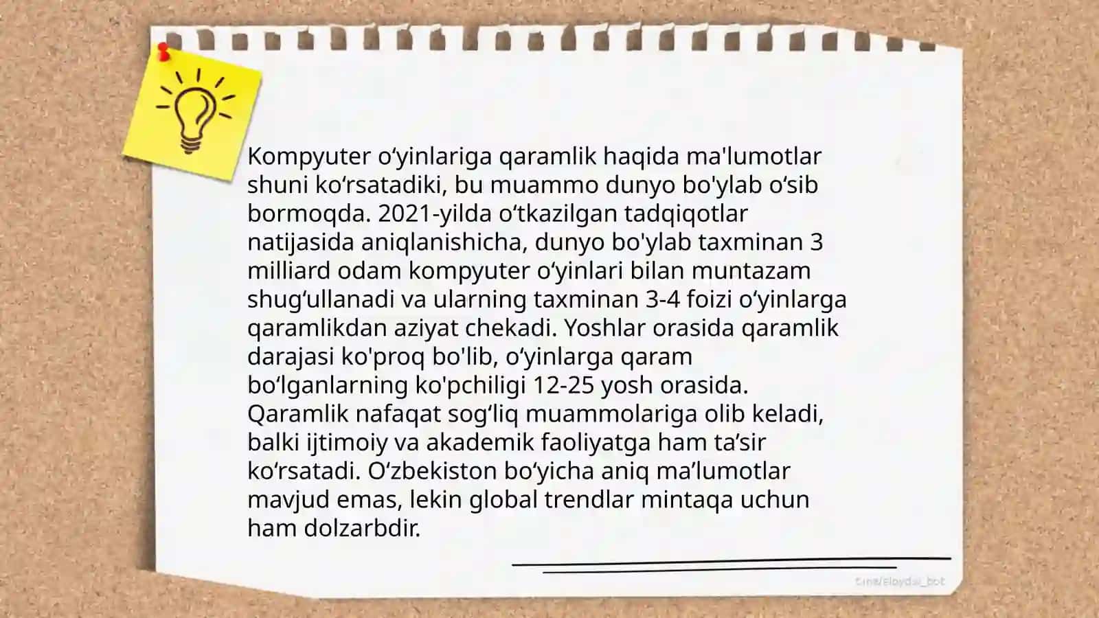 Virtual o‘yinlarning asoratlari 4