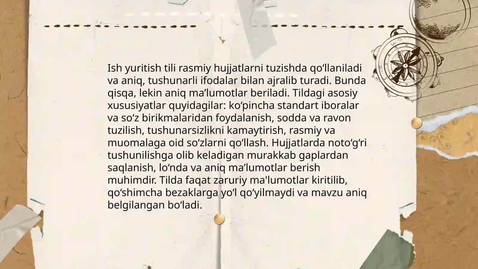 Ish yuritish tili va uslubi 4