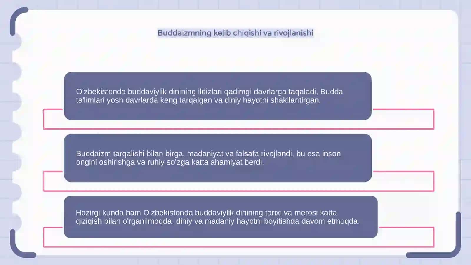 Oʻzbekistonda buddaviylik dinining tarixiy ildizlari 4