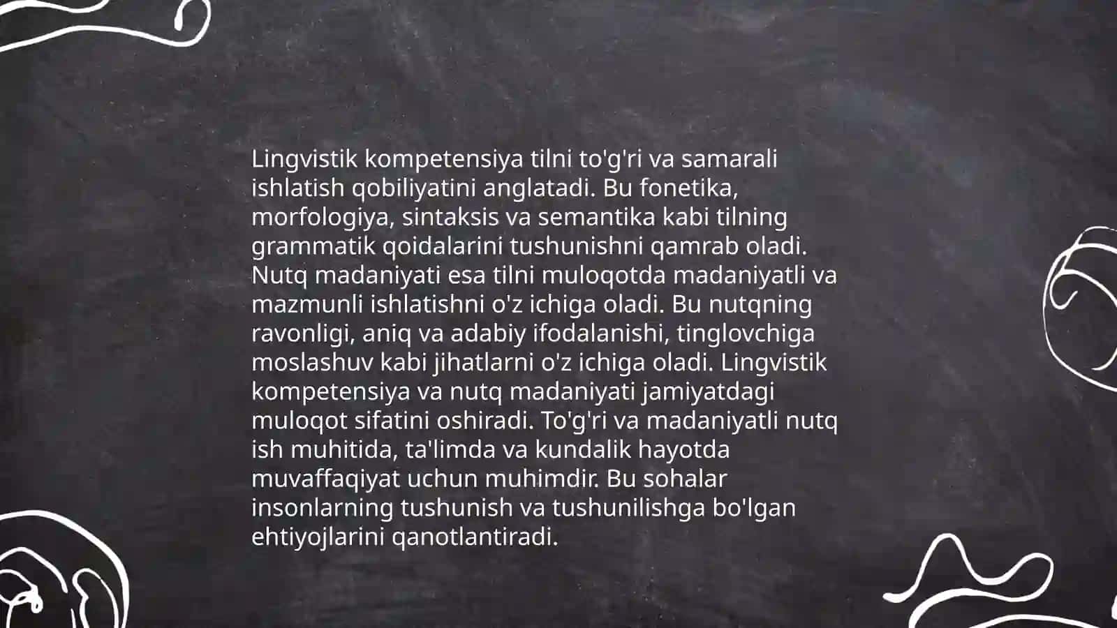 Lingvistik kompetensiya tushunchasi 4