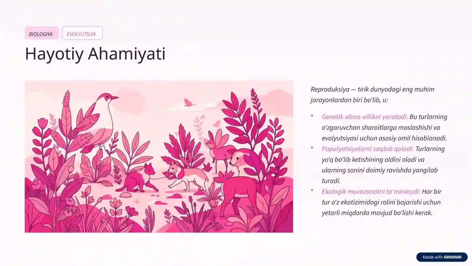Reproduksiya Nima? 4