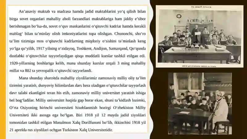 O‘ZBEKISTONDA “MADANIY INQILOB” VA UNING OQIBATLARI 4