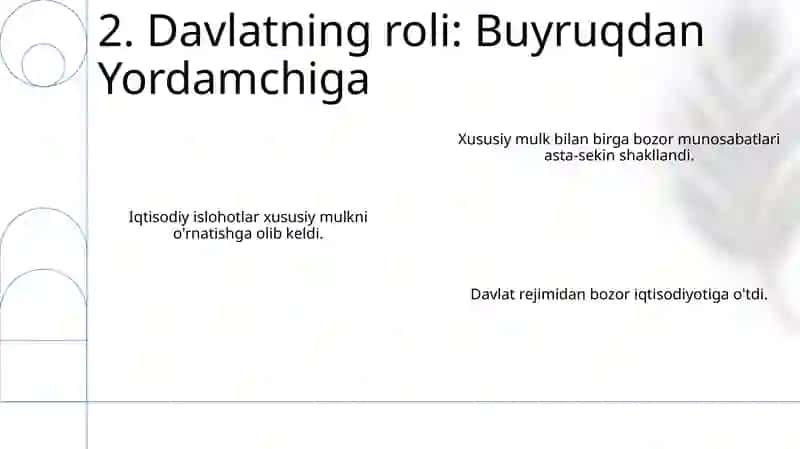 Iqtisodiy Islohotlar 4