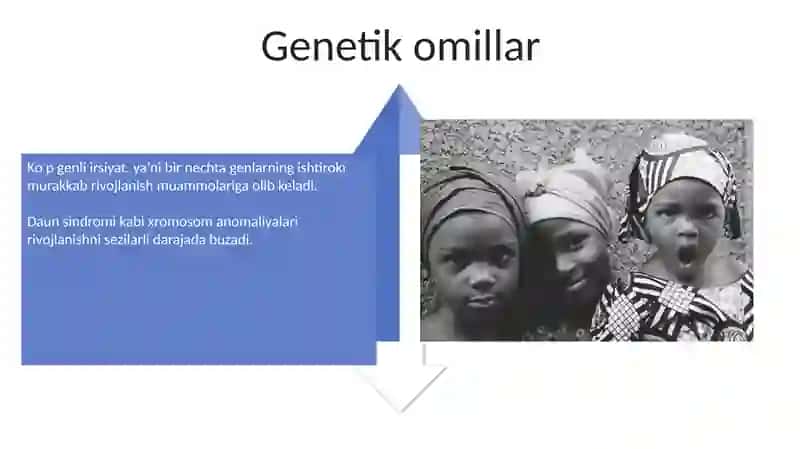 Bolalarda rivojlanishdan orqada qolish sabablari 4