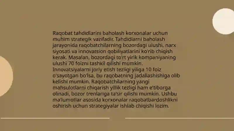 Raqobat tavakkalchiligi menejmenti 4