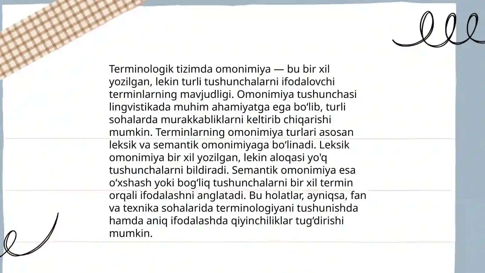 Terminologiyada Polisemiya va Sinonimiya 4