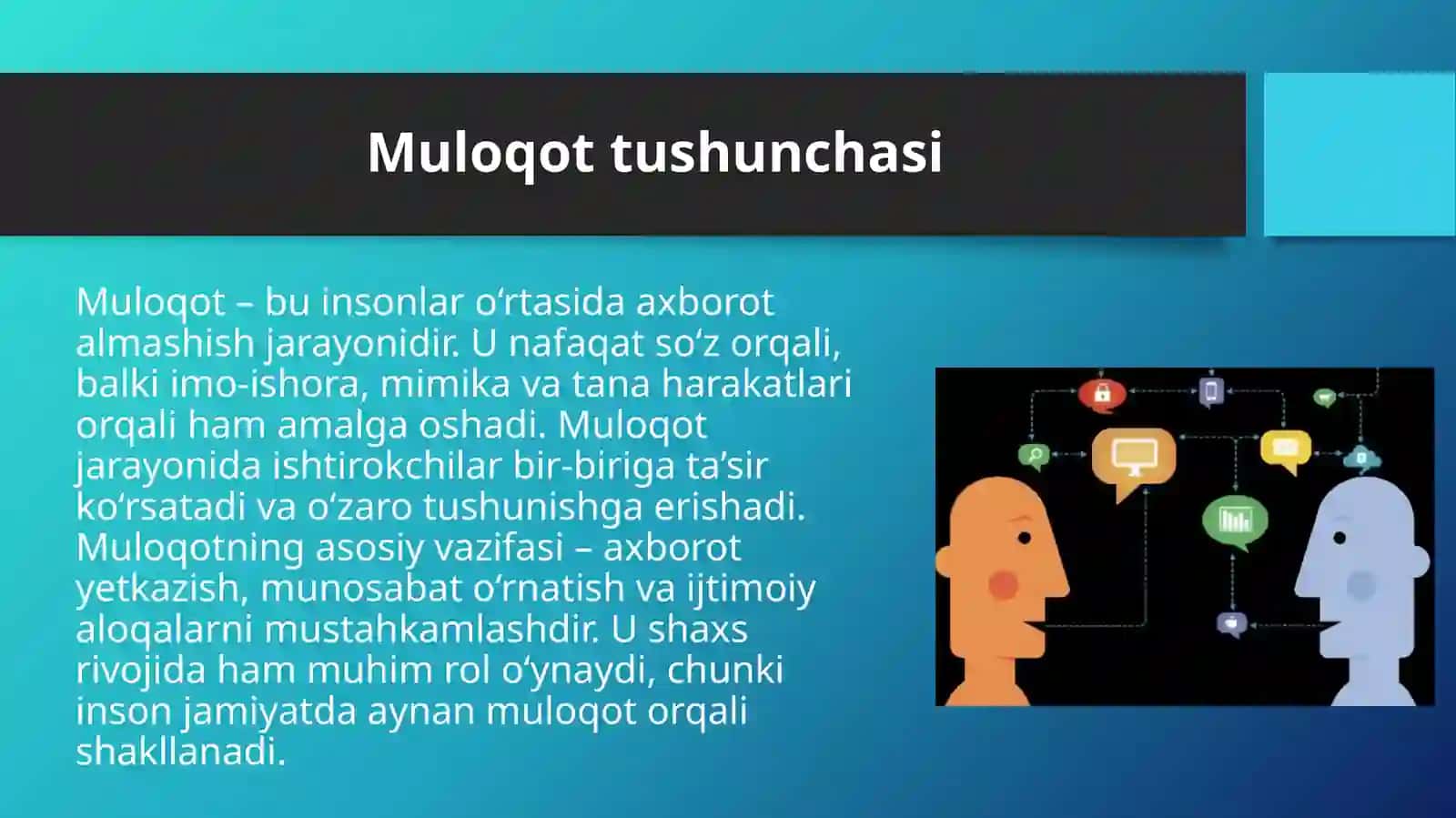 Muloqot shakllari va nutqiy faoliyat 4