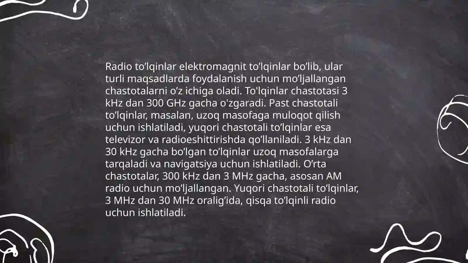 Elektromagnit nurlanish diapozoni 4