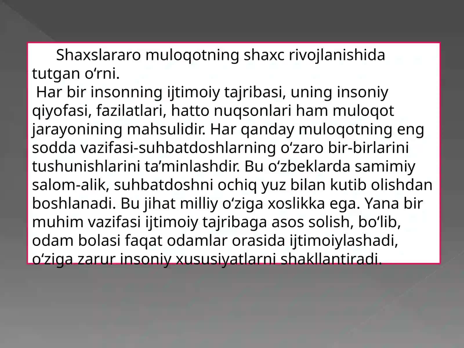 MULOQOT PSIXOLOGIYASI 4