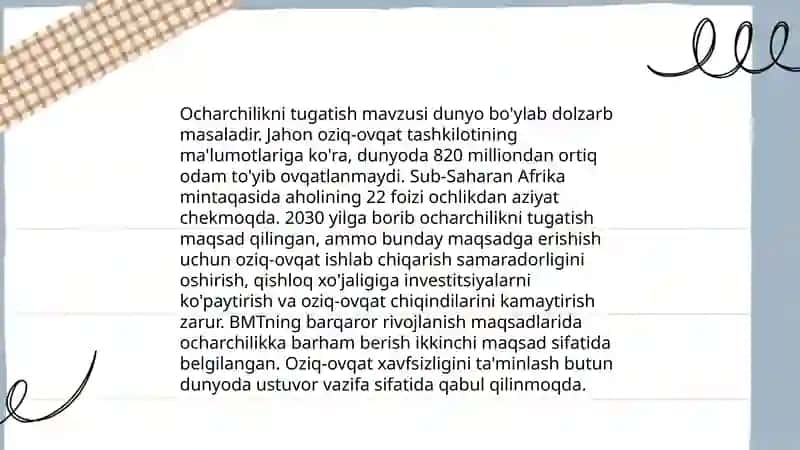Qashshoqlikka barham berish 4