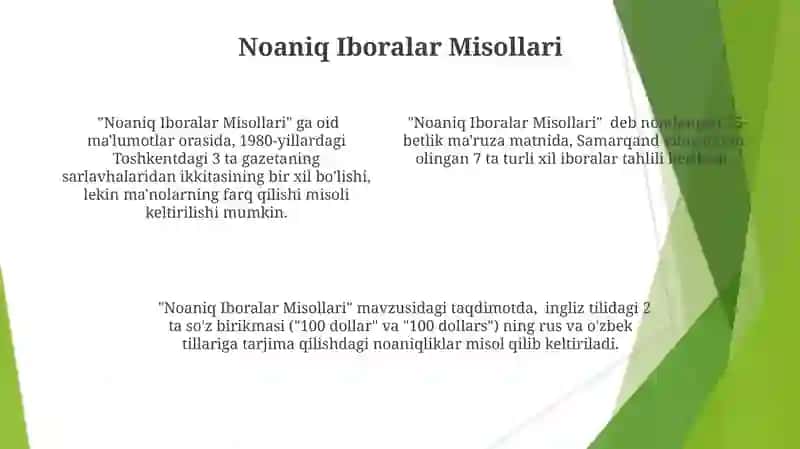 Aniqmas ifodalar 4