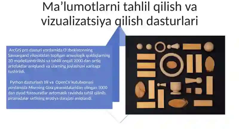 Arxealogiyada zamonaviy qurulmalardan foydalanish 4