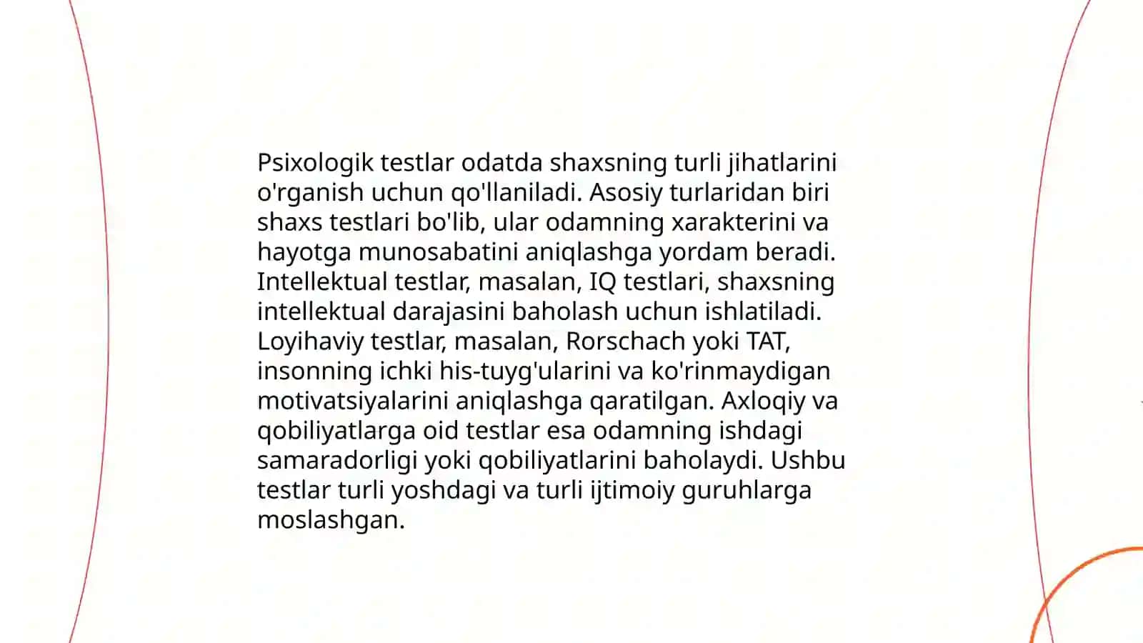 Zamonaviy psixologiyada test metodlari 4