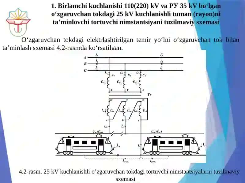 Tezyurartemiryo‘lmagistrallariningtortuvchinimstansiyalari 4