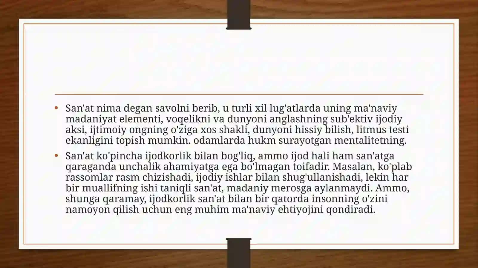 Din va San’at mustanosibligi 4