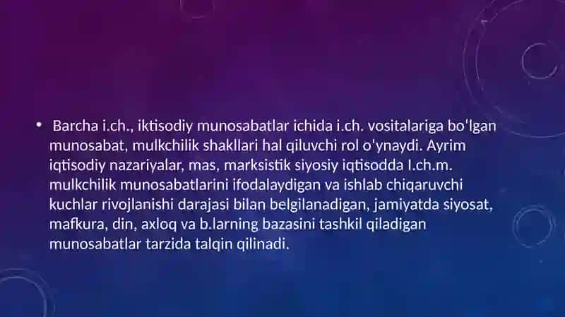 Ishlab chiqarish munosabatlarining vujudga kelishi 4