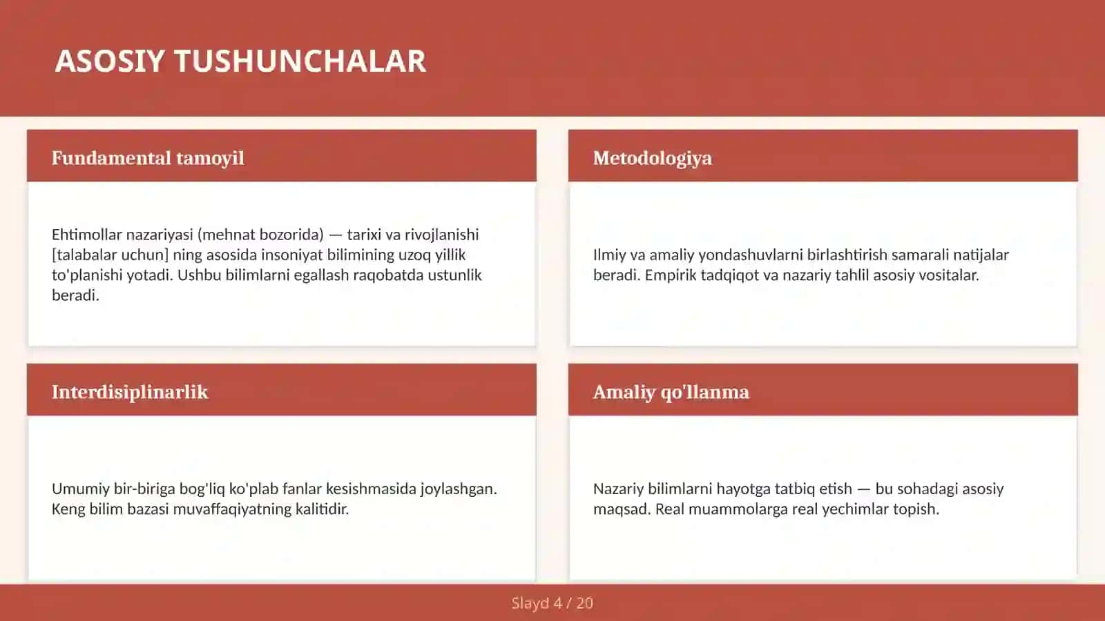 Ehtimollar Nazariyasi (Mehnat Bozorida) - Tarixi va Rivojlanishi [Talabalar Uchun] 4
