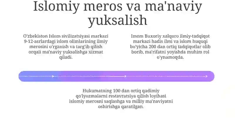 Yangi O'zbekiston: Ma'naviy o'zgarishlar yo'lida 4