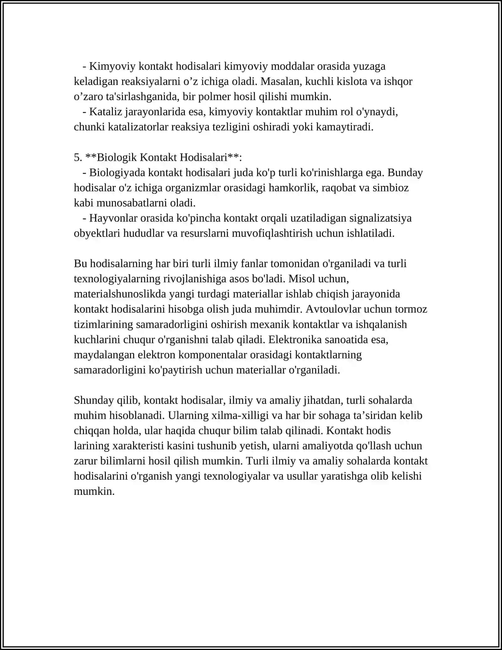 KONTAKT HODISALAR 4