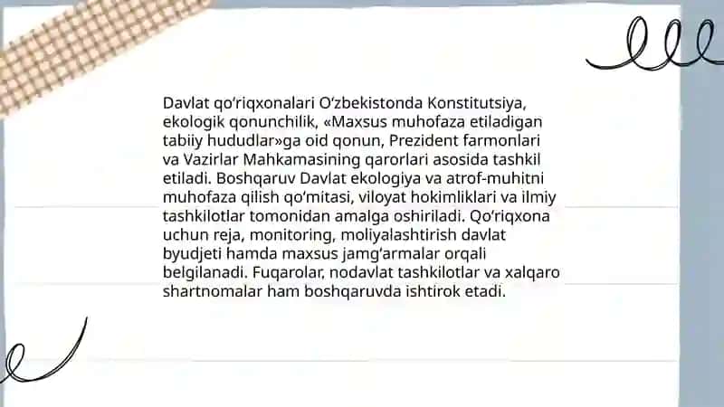 O'zbekiston qo'riqxonalari 4