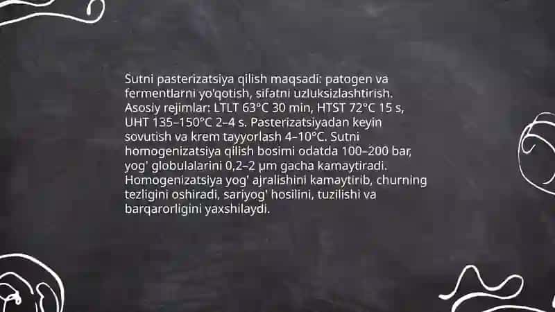 Saryog' ishlab chiqarish texnologiyasi 4