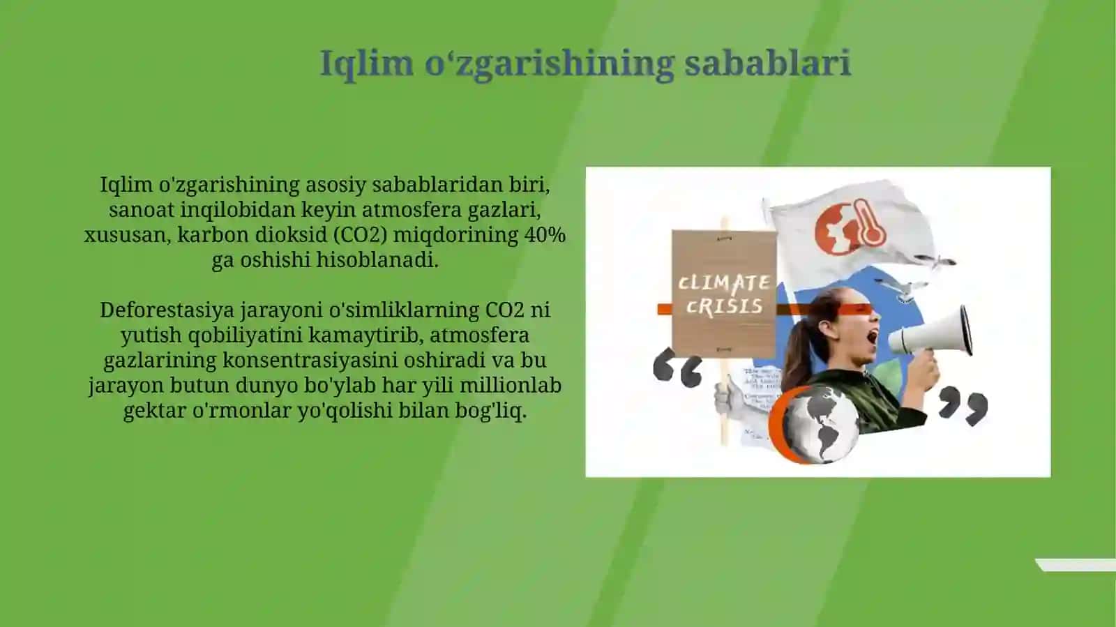 Iqlim ózgarishi muammolari 4