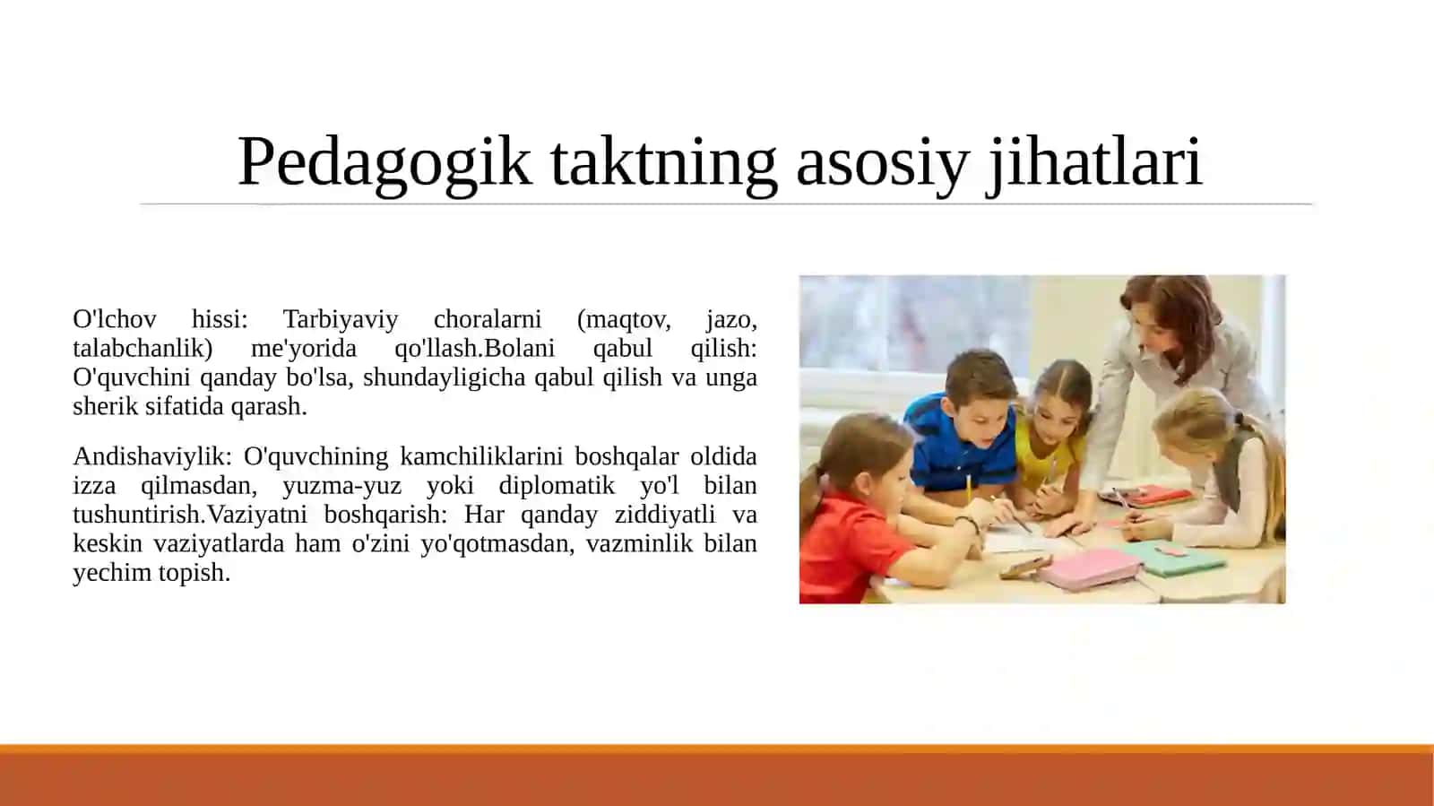 Takt va pedagogik takt haqida tushuncha 4