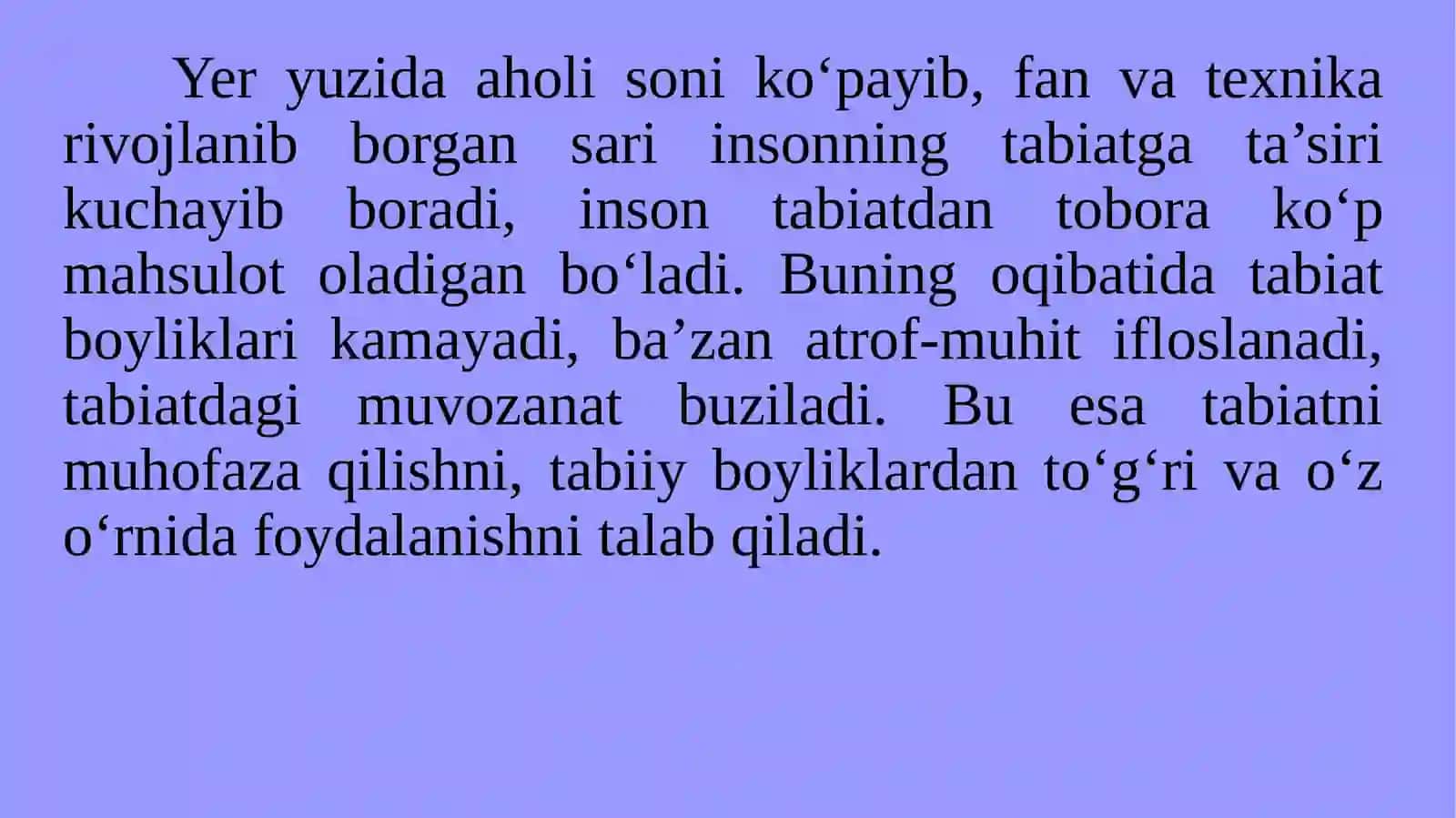 IQLIM O‘ZGARISHINING GEOMORFOLOGIK OMILLARI 4
