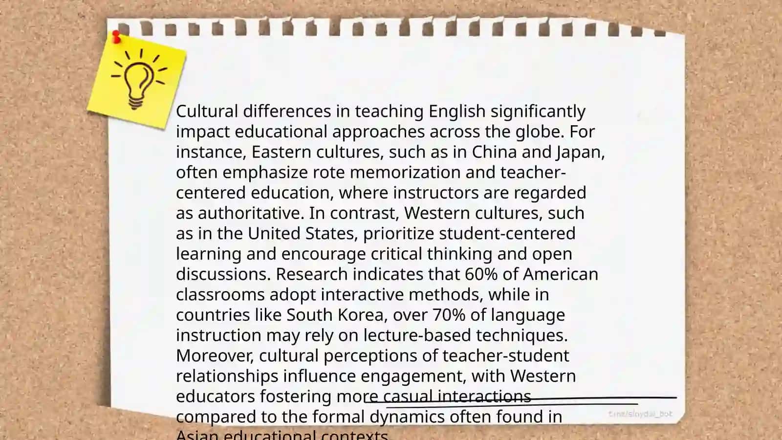 When the teacher is not a native speaker 4