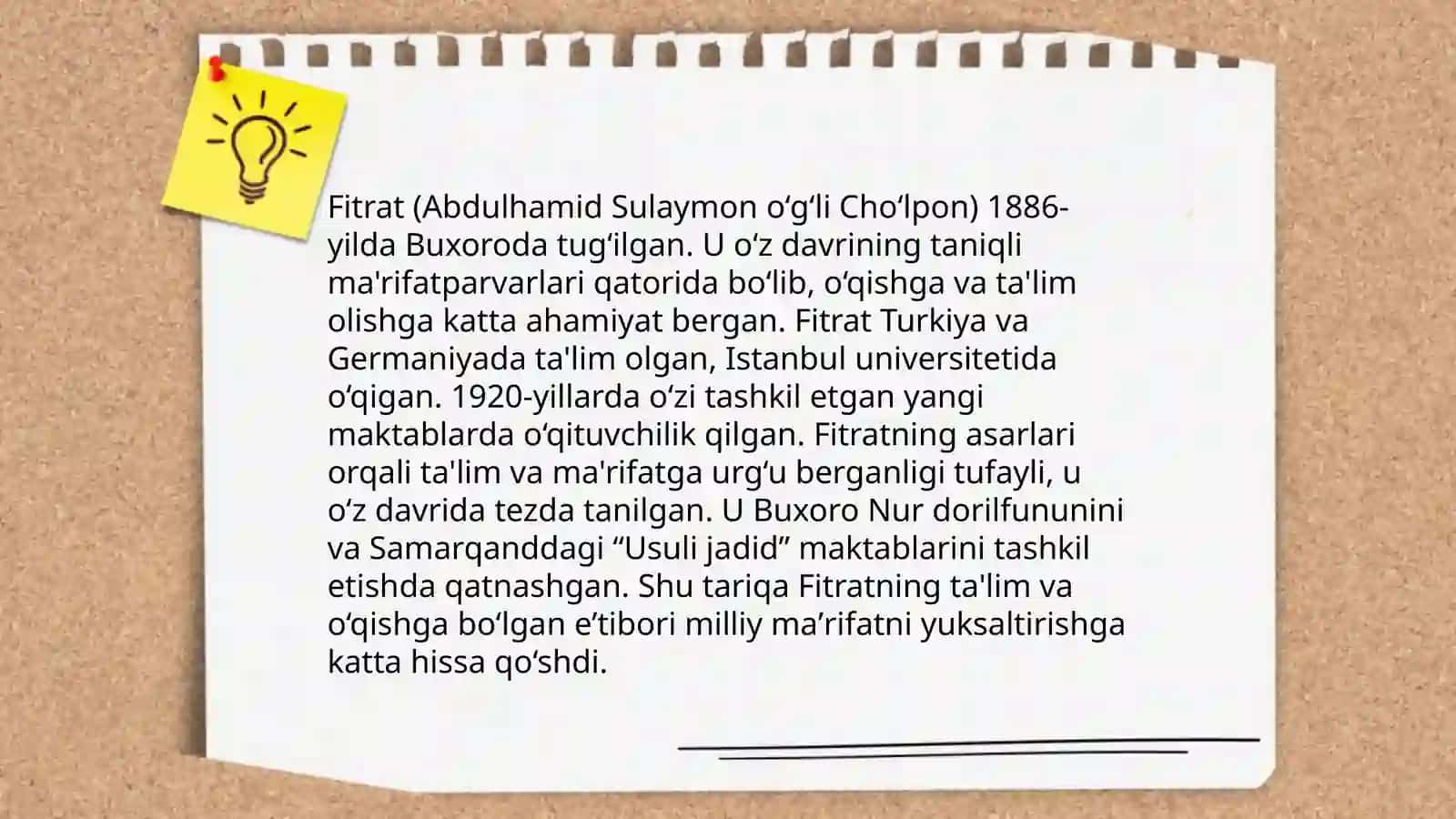 Abdurauf Fitrat hayoti va ijodiy faoliyati 4