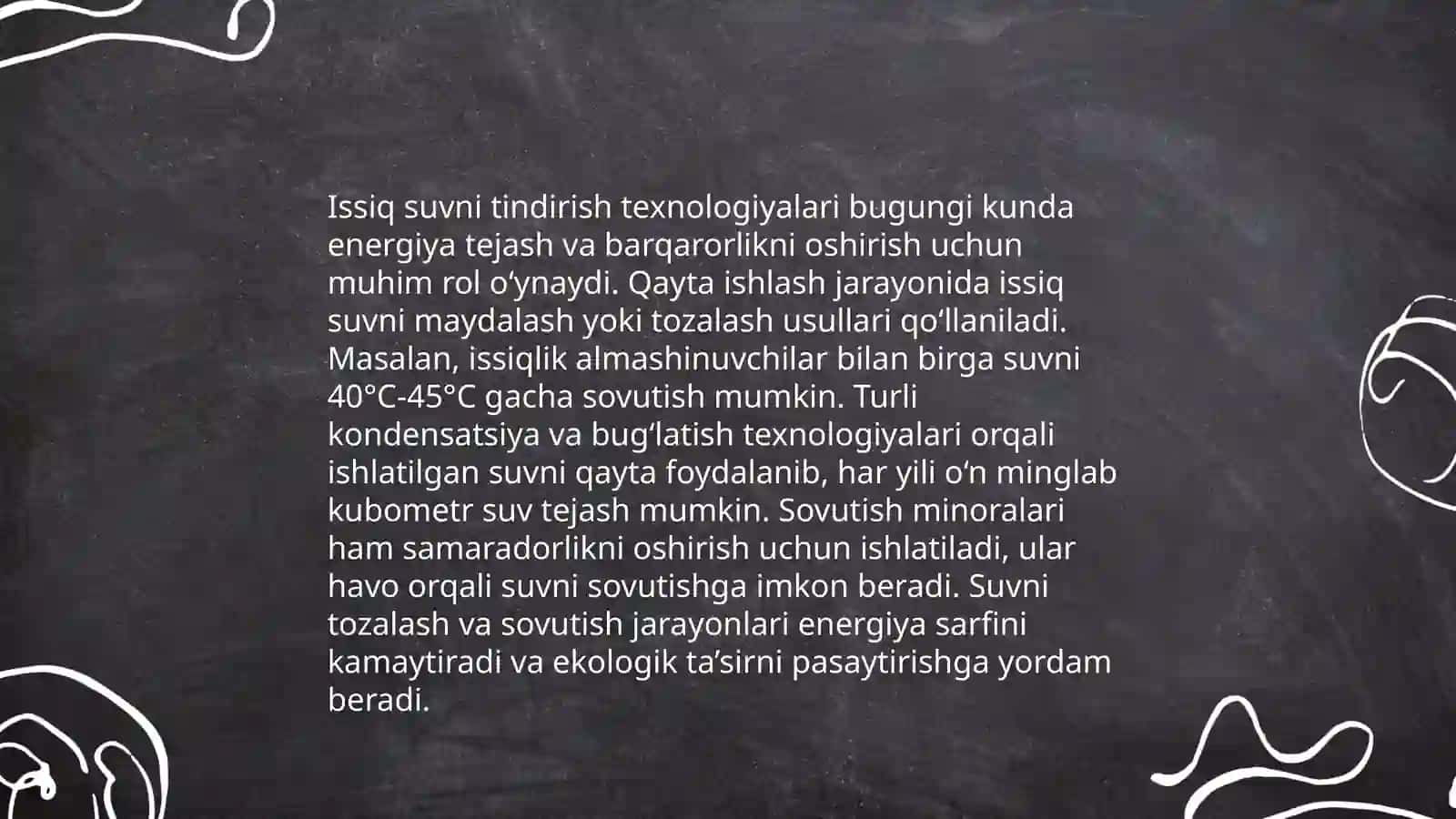 Issiq suvni tindirish qurilmalari 4
