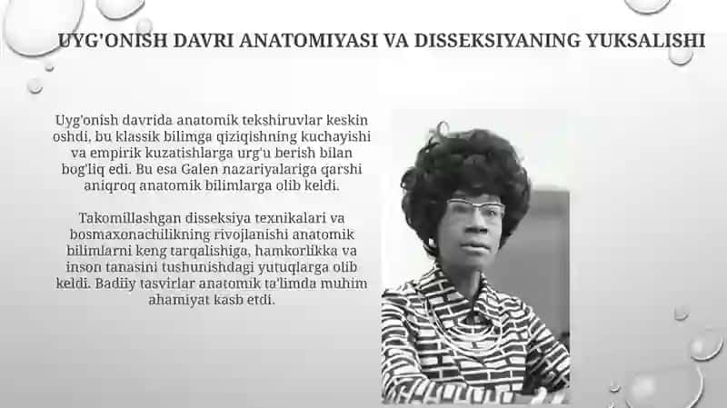 Anatomiyaning rivajlanish tarixi 4